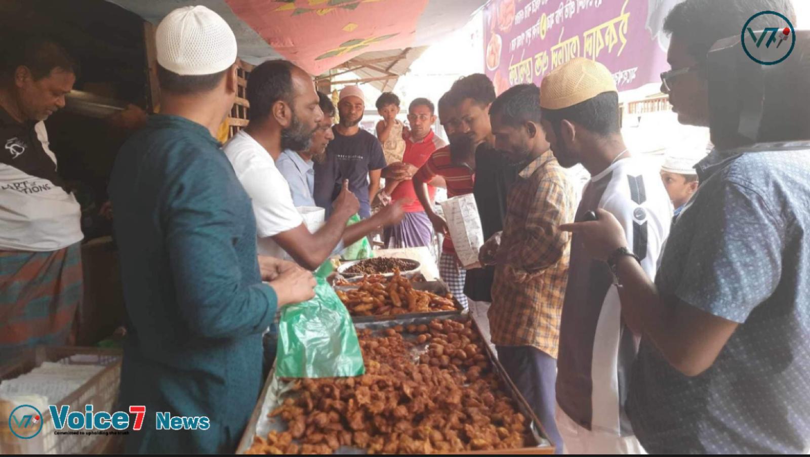 For the past 17 years, Iqbal Molla, a hotelier in the city's Maheswarpasha market, has been selling products for Iftar. 